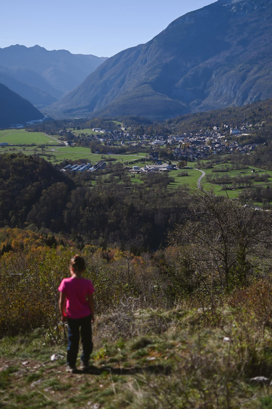 Iz Bovca na Čelo, 679 m (sprehod)