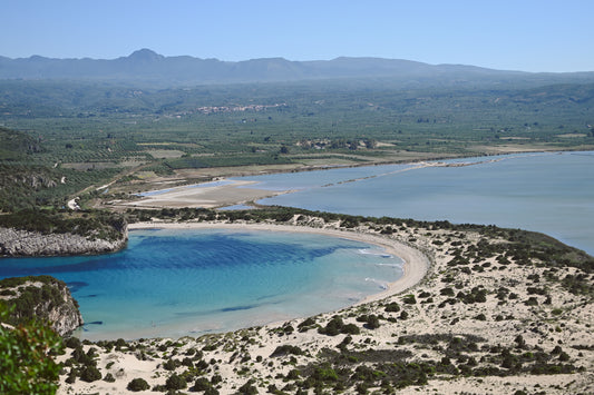Peščeni raj: plaža Gialova in Voidokilia